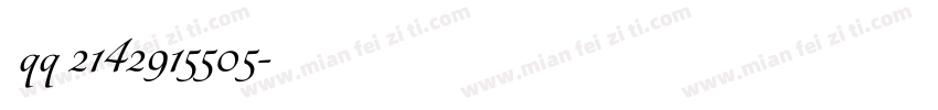月qq 2142915505字体转换